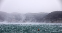 Orkanski udari vjetra na obali, najgore na riječkom području
