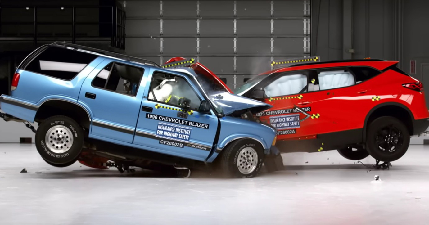 VIDEO Pogledajte sudar 30 godina starog SUV-a i novog modela. Razlika je zastrašujuća