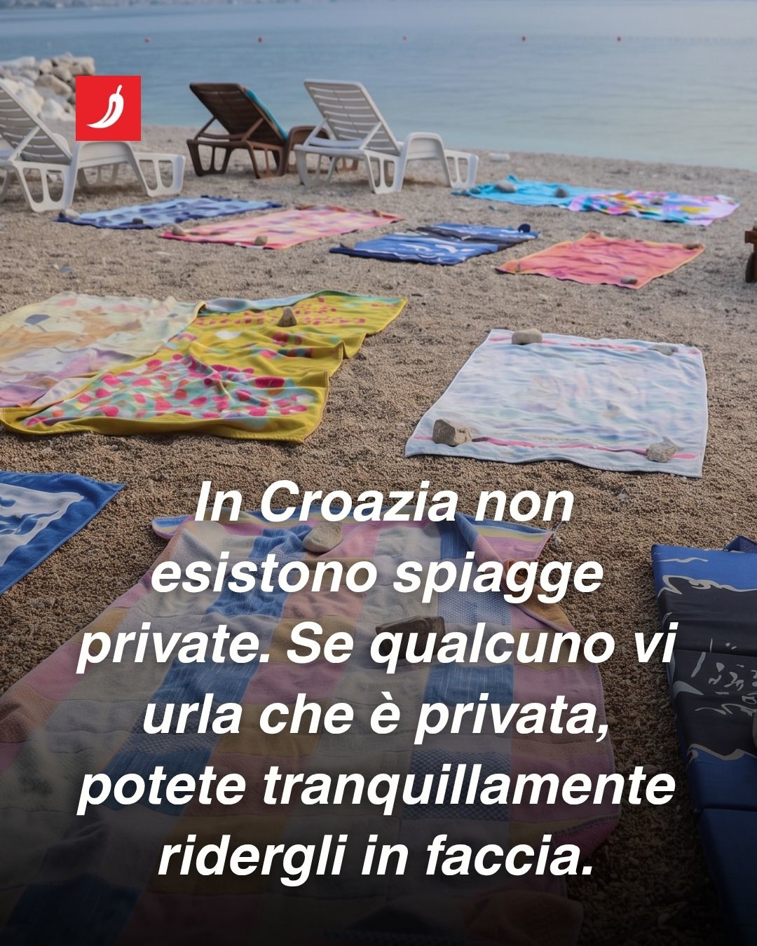 Cari turisti, in Croazia non esistono spiagge private