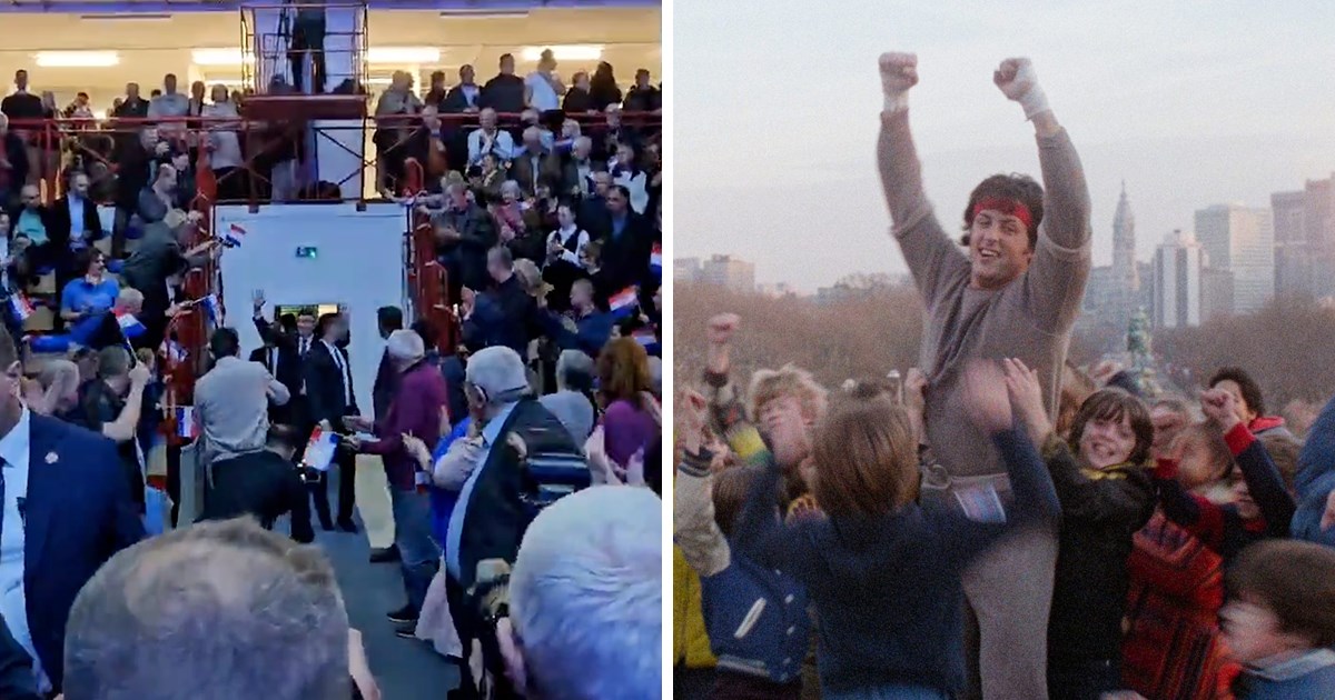 VIDEO Plenković ulazi u dvoranu uz Eye of the Tiger hahahaha
