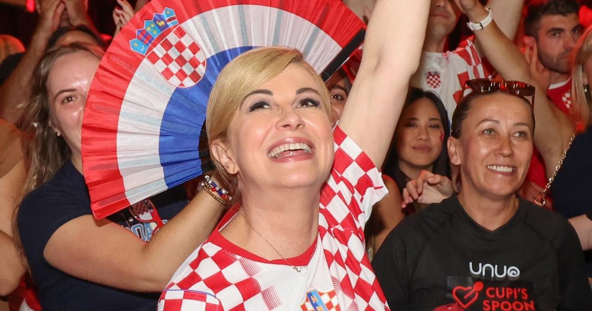 Kolinda se pohvalila navijačkim outfitima. Hit su