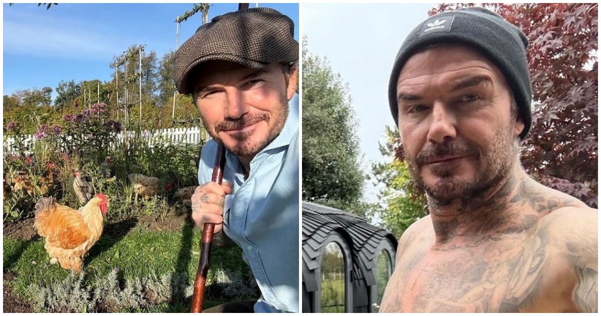 David Beckham pokazao kako uživa u svojem vrtu pa oduševio obožavateljice