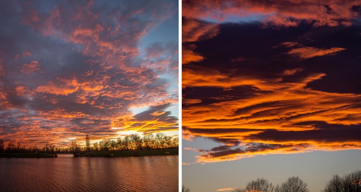 FOTO U Zagrebu je bio predivan zalazak sunca, trebate vidjeti ove fotke