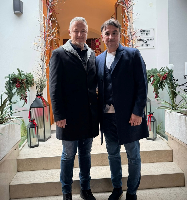 Zlatko Dalić ugostio Thompsona u svom restoranu u Varaždinu