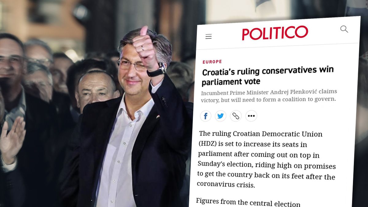 Politico o hrvatskim izborima: Pomak znatno udesno