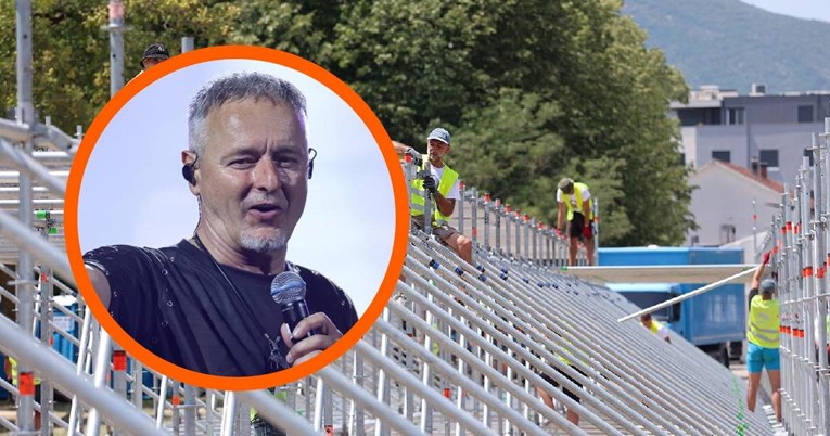 Thompson pokazao kako izgleda Hipodrom u Sinju nekoliko dana prije koncerta