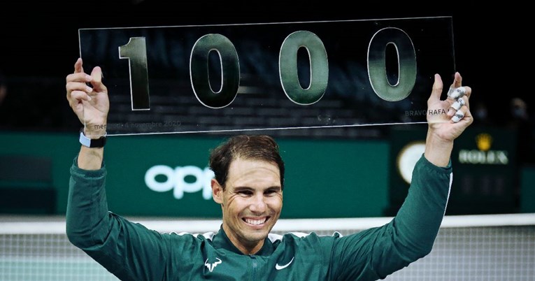 Nadal ostvario 1000. pobjedu u karijeri. Postao tek 4. u povijesti s tim uspjehom