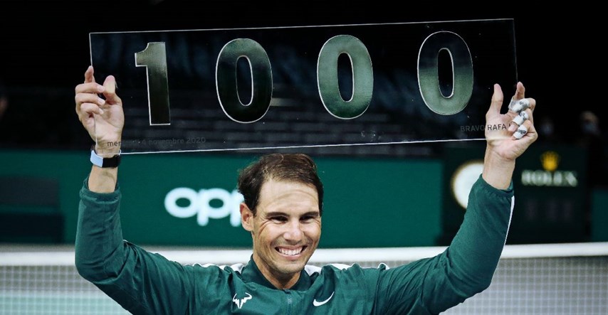 Nadal ostvario 1000. pobjedu u karijeri. Postao tek 4. u povijesti s tim uspjehom