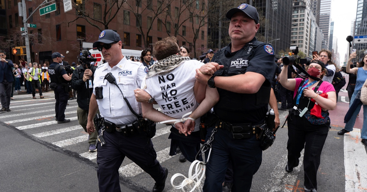 U New Yorku prosvjedovali protiv prodaje oružja Izraelu. "Privedeno je 90 ljudi"