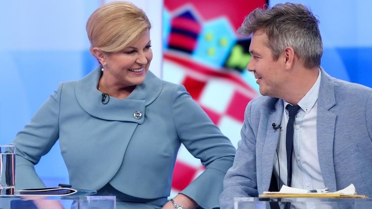 Jeste li vidjeli kako je Kolinda gledala Juričana?