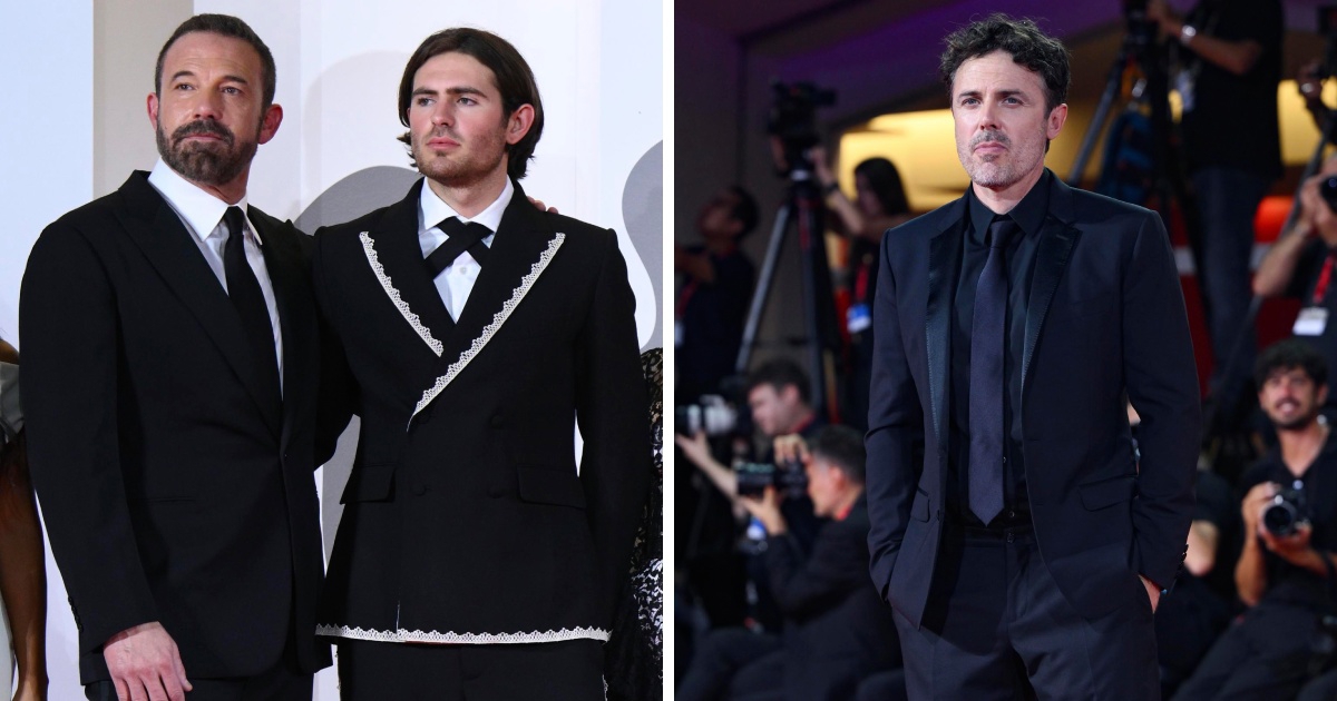 Casey Affleck sa sinom Indianom na premijeri u Veneciji, stigao i Ben Affleck