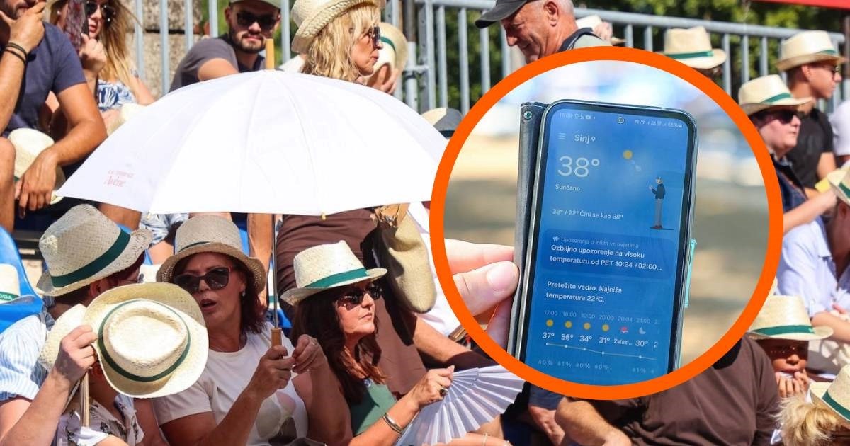 FOTO Pogledajte kako se gledatelji Alke štite od vrućina