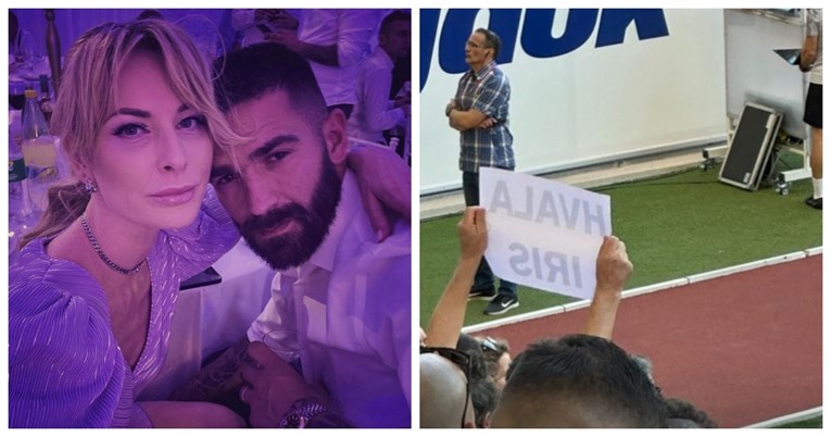 Iris na Poljud došla podržati Livaju, pokazala poruku koju su joj posvetili navijači