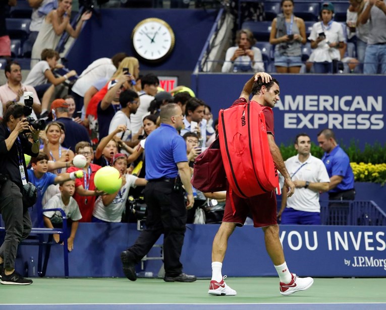 Senzacija na US Openu: Federera izbacio 55. tenisač svijeta