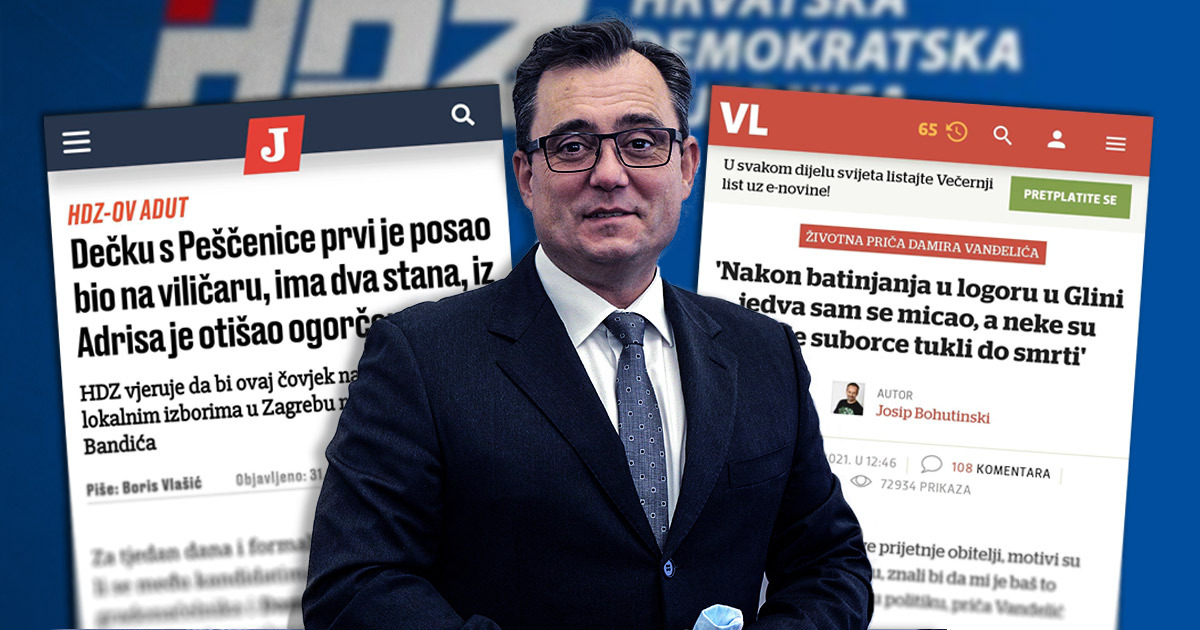 Provladini mediji krenuli u kampanju za Vanđelića: Dečko s Peščenice, dragovoljac
