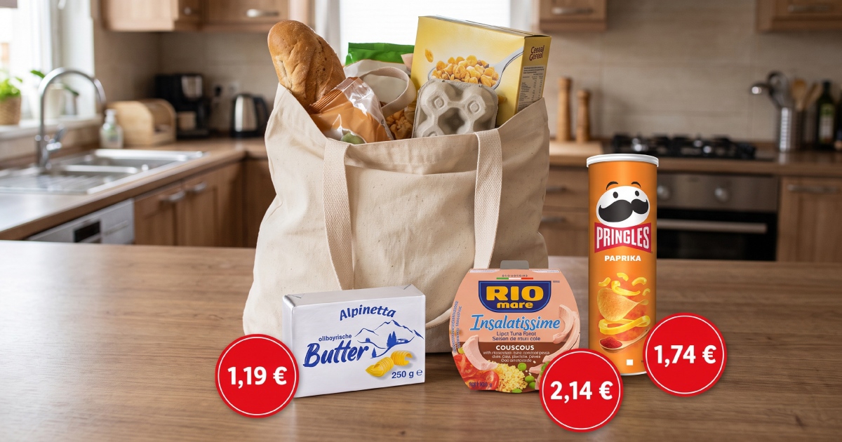 Najbolje cijene danas: Alpinetta maslac 250 g već od 1 eura, Rio Mare salata tuna na 61% popusta