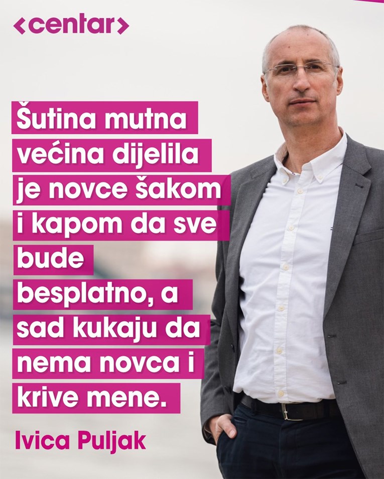Puljak: Šuta i njegova većina dijelili plijen i sad nemaju novca. Nisam im ja kriv