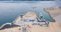 Rekonstruirano i dograđeno trajektno pristanište u Novalji
