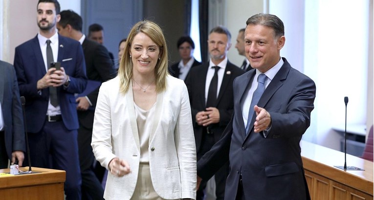 Njonjo primio šeficu EU parlamenta: "Hrvatska se najbrže oporavila od covid-krize"