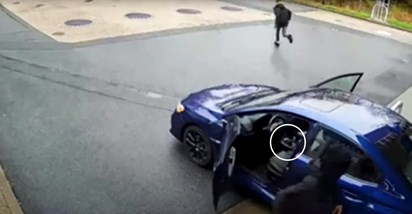 VIDEO Pokušali ukrasti auto, a onda su pobjegli osramoćeni