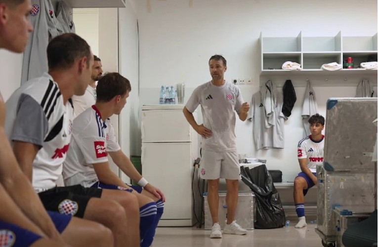 VIDEO Garcia igračima Hajduka: Umro bih za vas