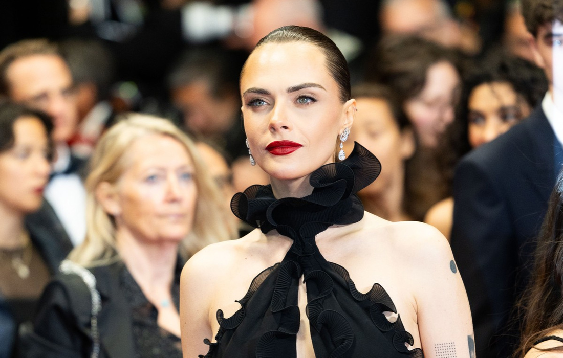 Cara Delevingne zablistala u crnoj Tom Ford haljini na festivalu u Cannesu