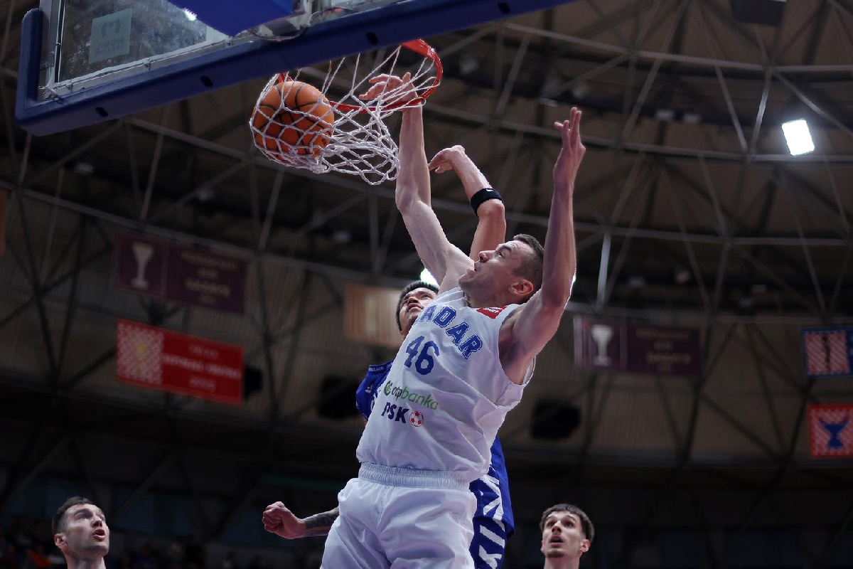 Slovenci pomogli Zadru. Hrvatski prvak u play-inu ABA lige