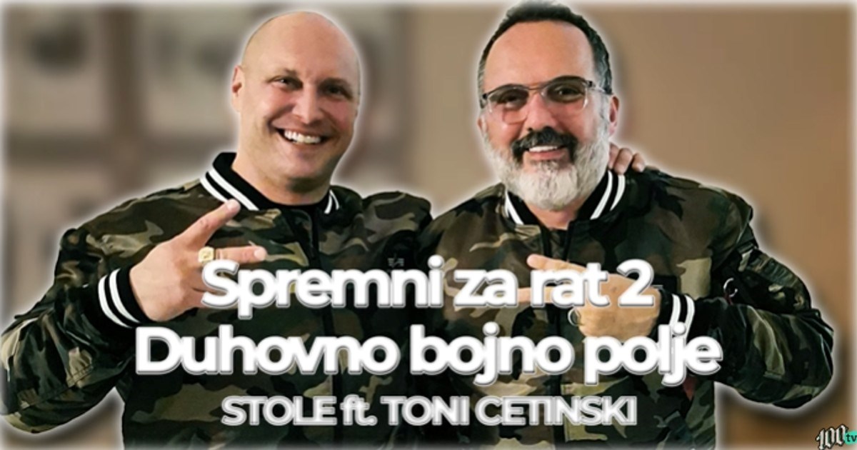 Stole i Cetinski objavili vjerski duet. Zove se Spremni za rat 2 Duhovno bojno polje