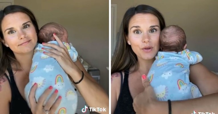 Mama otkrila pokret zahvaljujući kojem će beba podrignuti u roku od nekoliko sekundi