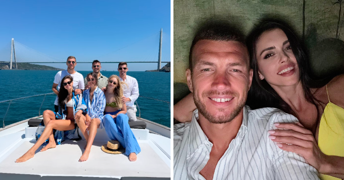 Amra Džeko objavila fotke s Edinom, mnogi pomislili da uživaju kod Pelješkog mosta