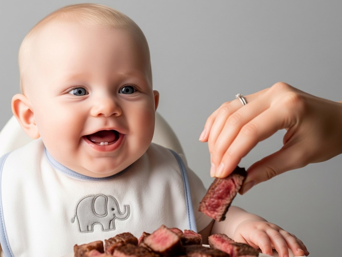 Mesna prehrana za bebe je novi trend koji zabrinjava pedijatre