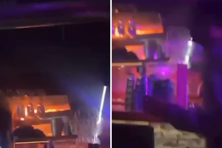 VIDEO Čini se da je ovo početak požara u švicarskom baru, širi se mrežama