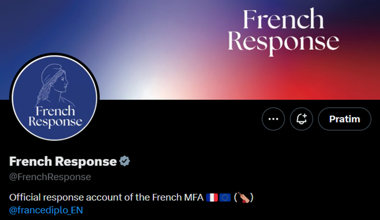 Francuska na X-u trola američke i ruske dezinformacije