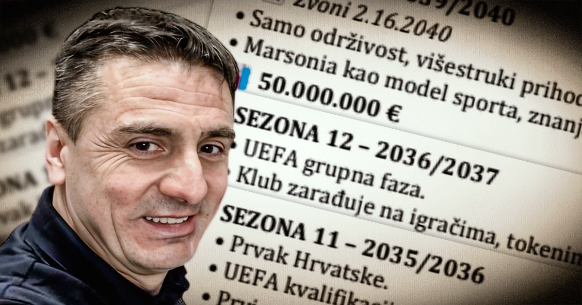 Četvrtoligaš: 2035. smo prvaci Hrvatske. Igrat ćemo Europu s budžetom od 50 mil. eura