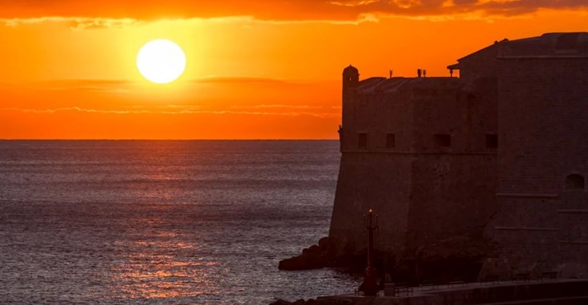 Fotka dana: Japanski fotograf uhvatio nevjerojatan zalazak sunca u Dubrovniku