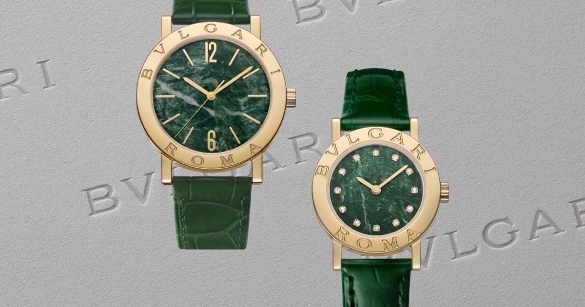 Bulgari lansirao satove s mramornim brojčanikom. Prekrasni su
