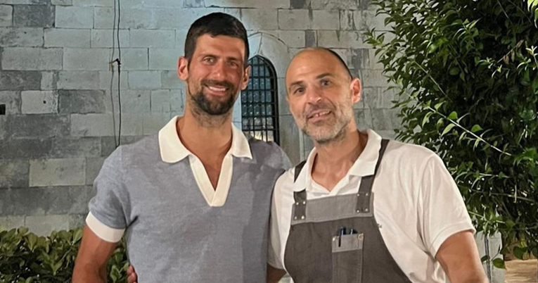 Novak Đoković nakon Dubrovnika otišao na Korčulu, svratio je u restoran na otoku