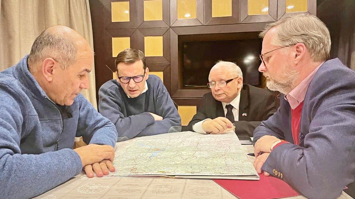 Janša: Ruska vojska nikad neće zauzeti Kijev