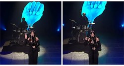 Pjevačica na srpskom izboru za Eurosong rukom pokazala znak koji skriva snažnu poruku