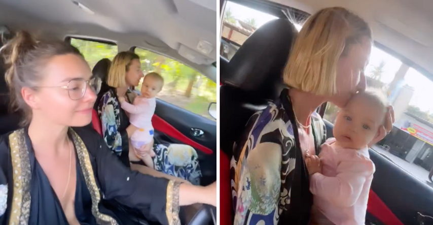 "Toliko gluposti u jednom videu": Majku napali zbog vožnje bebe bez autosjedalice