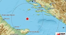 Potres u Jadranu od 5.5 po Richteru, jako se osjetio u Dalmaciji