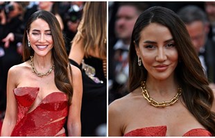 Srpska influencerica privukla pažnju na crvenom tepihu u Cannesu