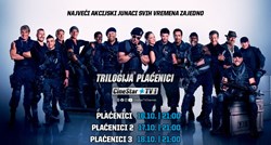 Eksplozivna akcijska trilogija Plaćenici od 16. do 18.10. na CineStar TV 1