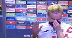 Hrvatska rukometašica se rasplakala i prekinula intervju nakon utakmice