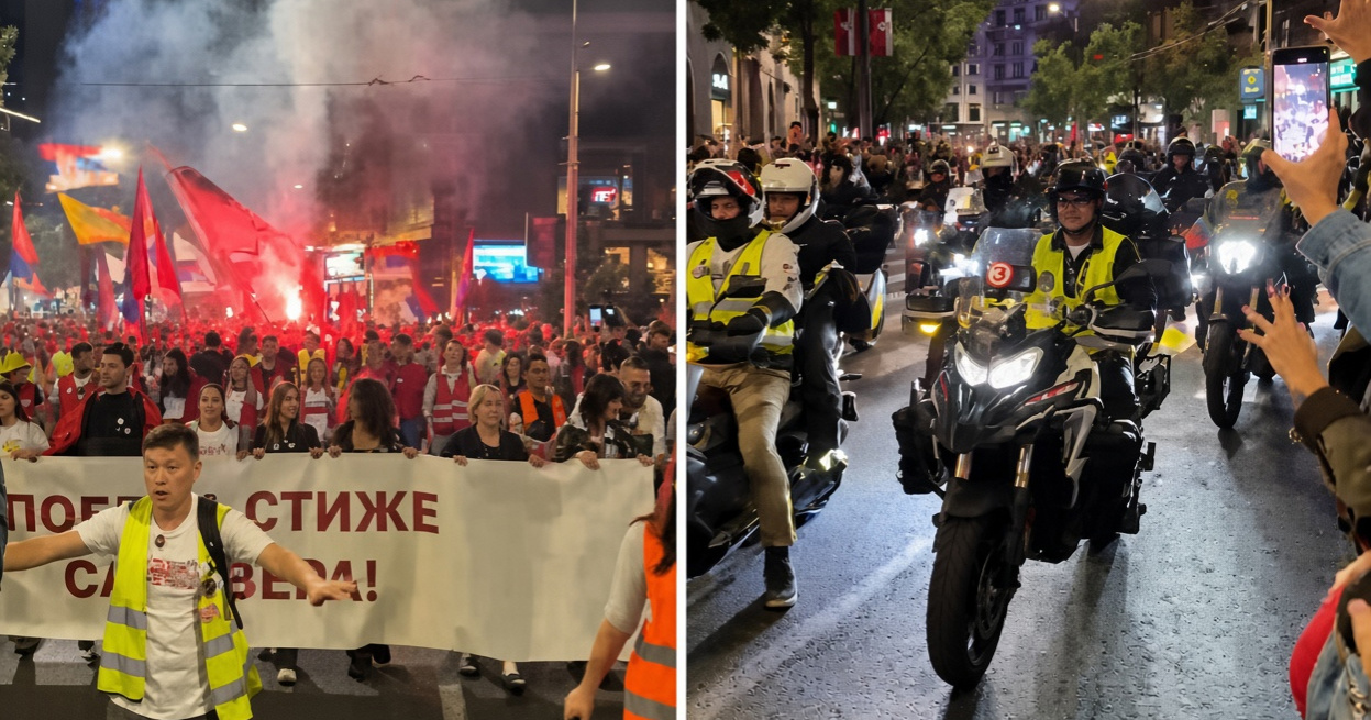 VIDEO Studenti danima pješačili prema Beogradu, dočekuju ih uz pjesmu i crveni tepih