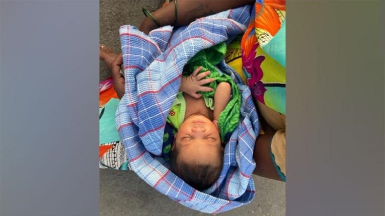 Žena rodila na putu, a zatim s novorođenim djetetom hodala još 160 km