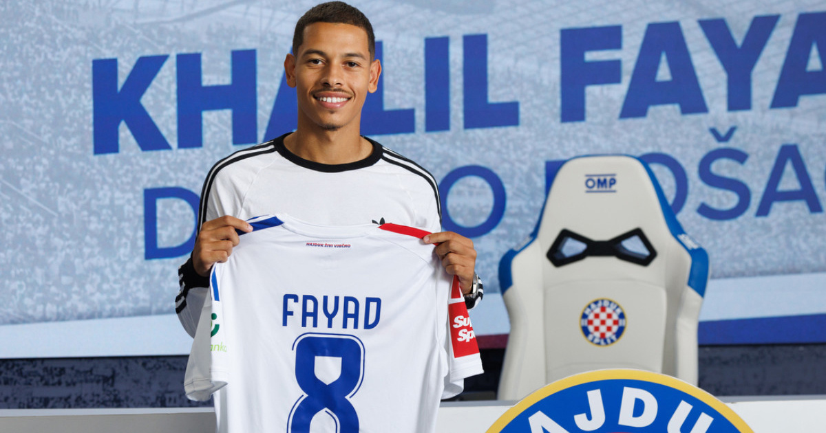 Khalil Fayad je novi igrač Hajduka
