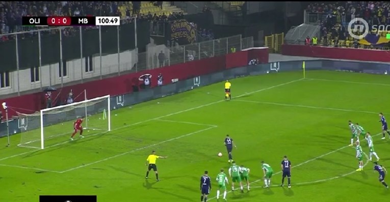 Maribor je imao penal u 101. minuti za kup. Pogledajte što je Tolić napravio