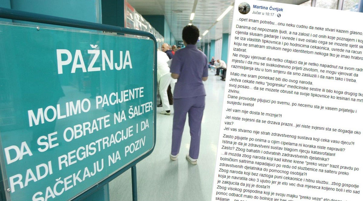 Fejsom se širi poruka medicinske sestre: "Mi ćemo čistiti govna vašoj baki"