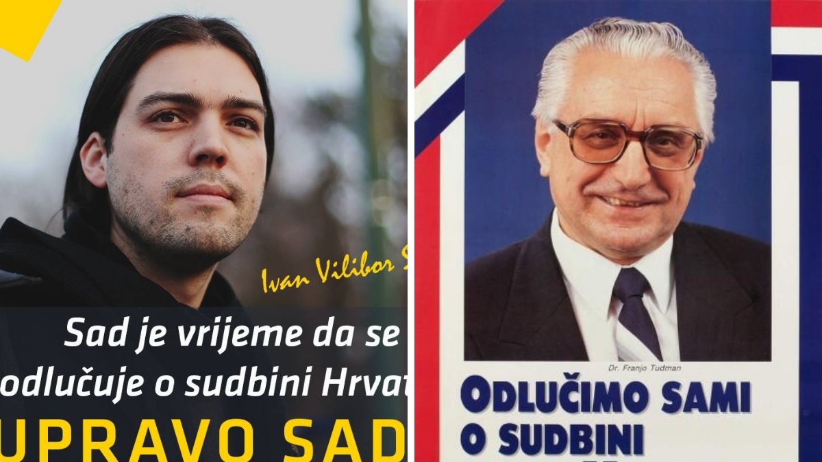 Novi slogan Živog zida neodoljivo podsjeća na Tuđmana